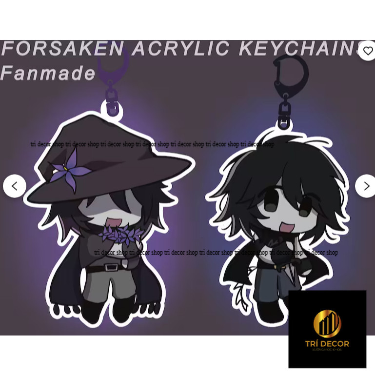 FORSAKEN PREORDERS พวงกุญแจอะคริลิค fanmade
