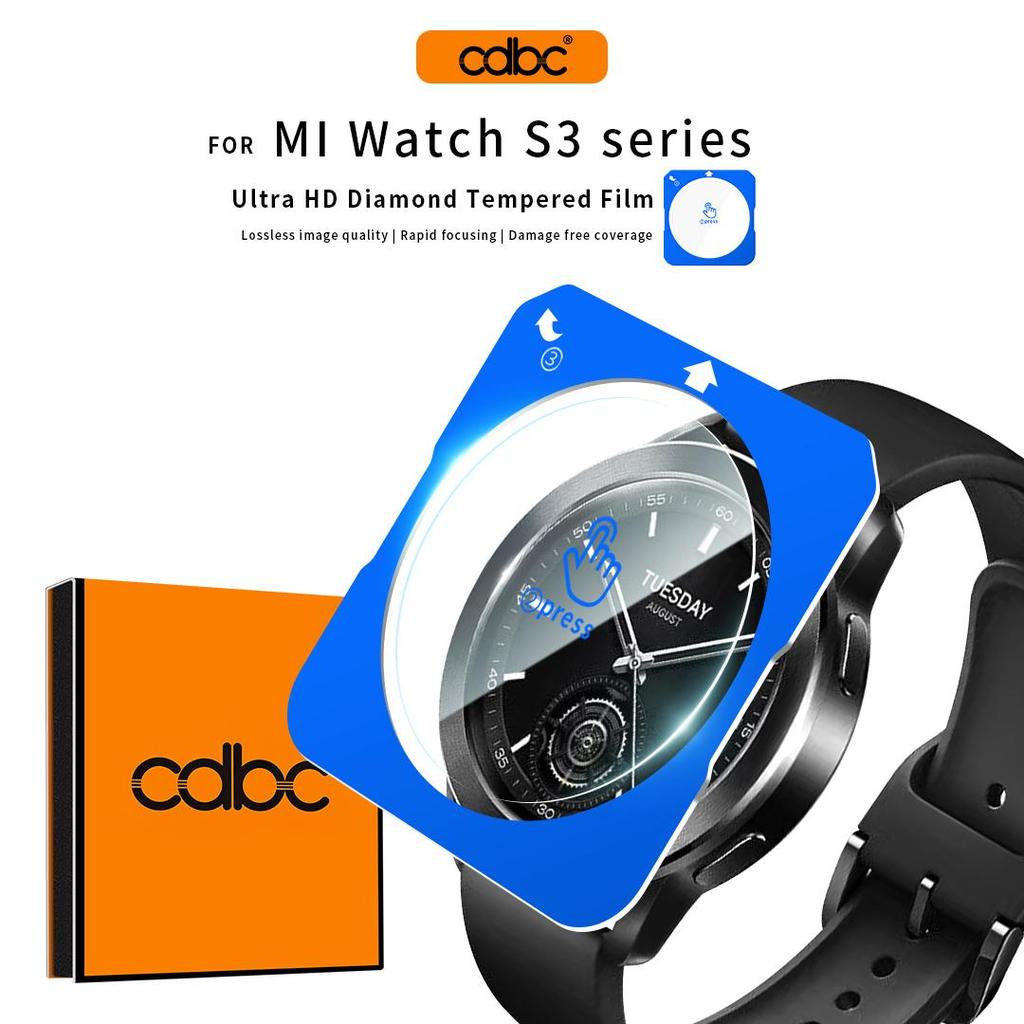ตัวป้องกันหน้าจอ CDBC สําหรับ Huawei Watch Ultimate / Ultimate 2 | เครื่องมือจัดตําแหน่งแบบมือกด | ฟิล์มกระจกนิรภัย Ultra HD Diamond