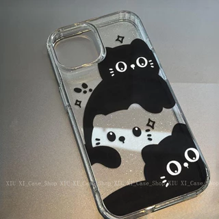 💌New💌เคส Apple เคสที่รองรับ เคสไอโฟน iPhone 17 16 15 14 13 12 11 PRO AIR PROMAX XSMAX XR 7PLUS กรณีนุ่มน่ารัก-HLGTSF6