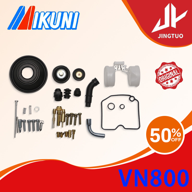 ชุดซ่อมคาร์บูเรเตอร์รถจักรยานยนต์สําหรับ Kawasaki Vulcan 800 1500 VN800 VN400C4 VN1500F1 VN1500