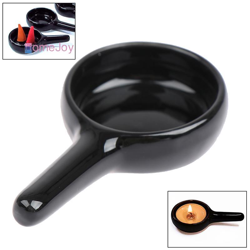 [HomeJoy-t] เซรามิค Aroma Burner Burner Aromatherapy เชิงเทียน
