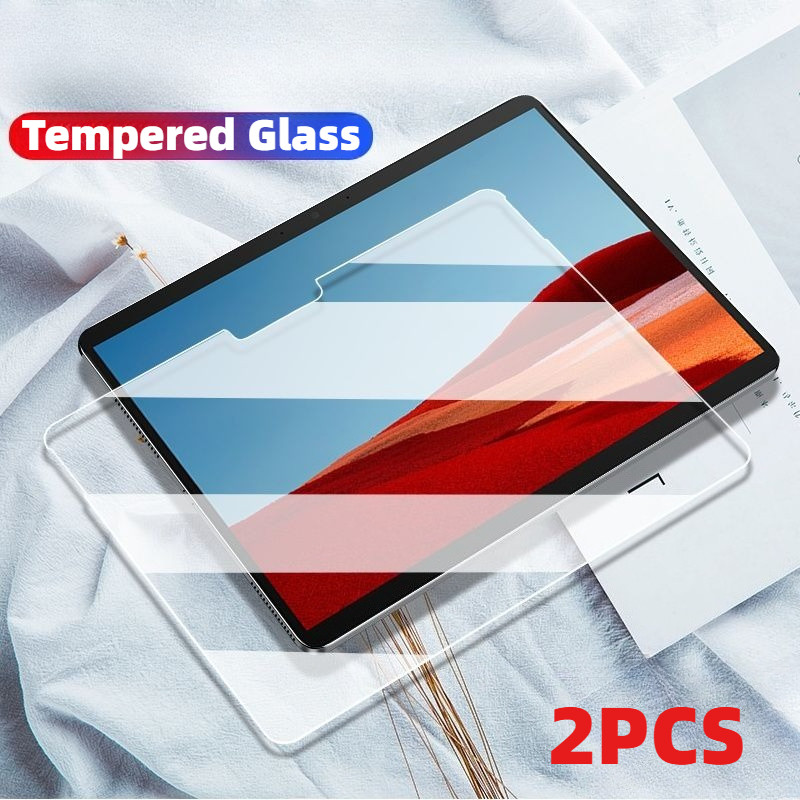 1-2 ชิ้น HD Glass Screen Protector สําหรับ Microsoft Surface Book 7 6 5 1 2 3 15.0 13.5 Ultra Thin ก