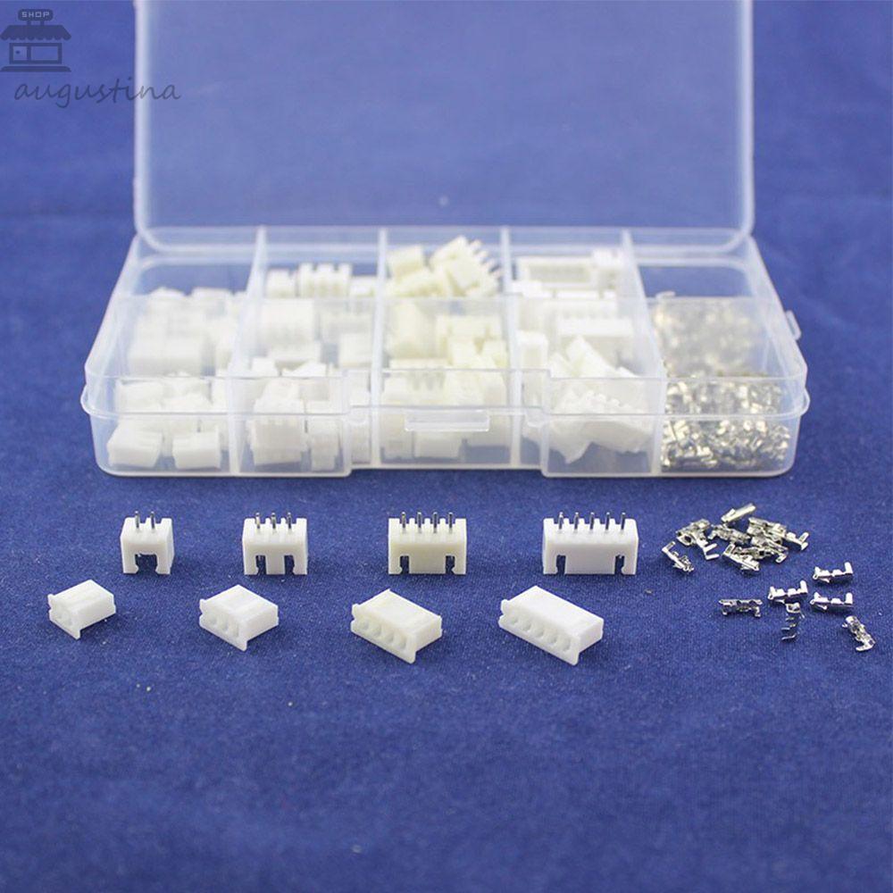 AUGUSTINA JST Connector 230 ชิ้น/Pin Header XH2.54 มม.ขั้วต่อสายไฟ