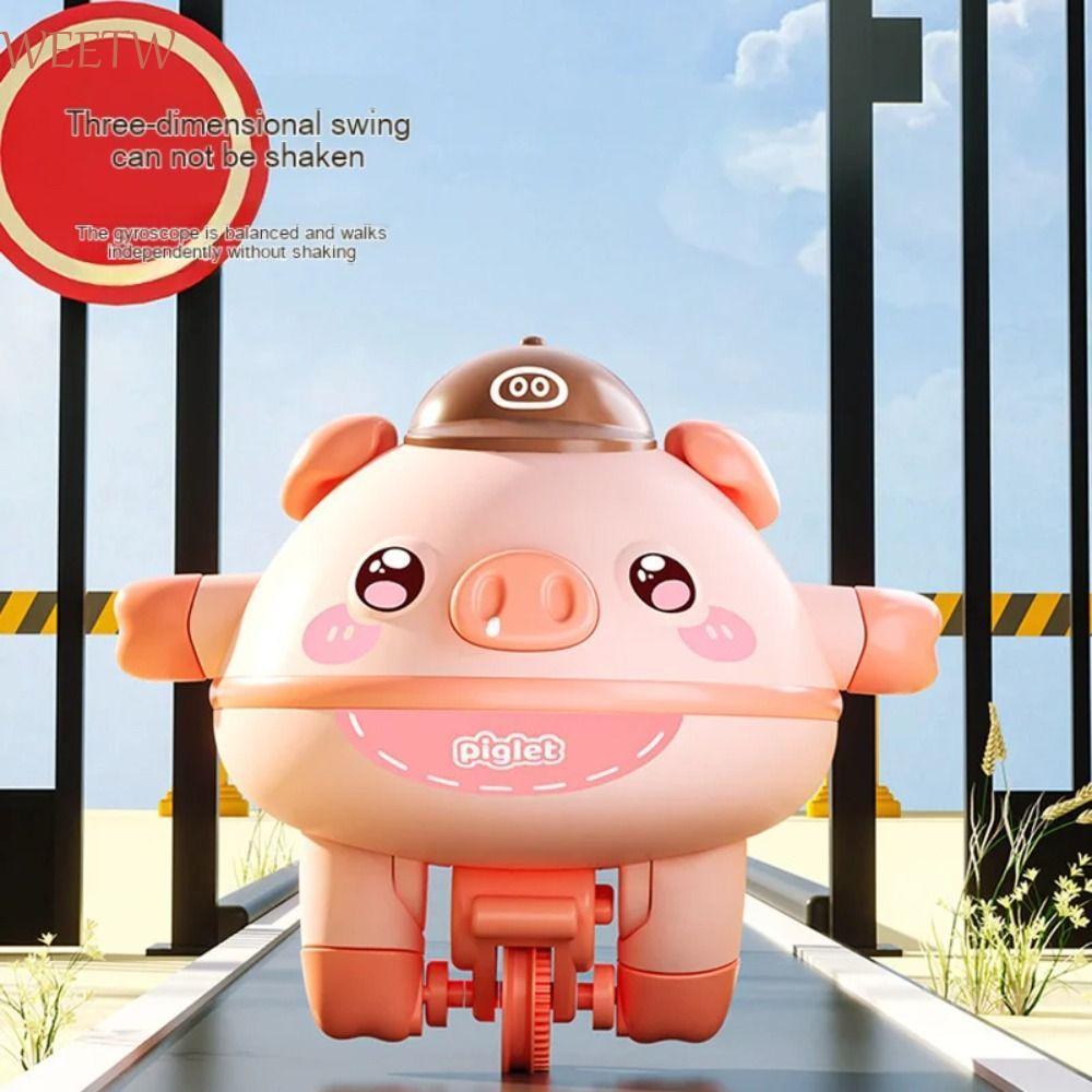 WEEKW Tumbler BALANCE Pig, เกมสมอง Tightrope เดิน Unicycle ของเล่น, Tightrope เดิน Unicycle ของเล่น 