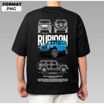 เสื้อยืด Jeep Wrangler Rubicon
