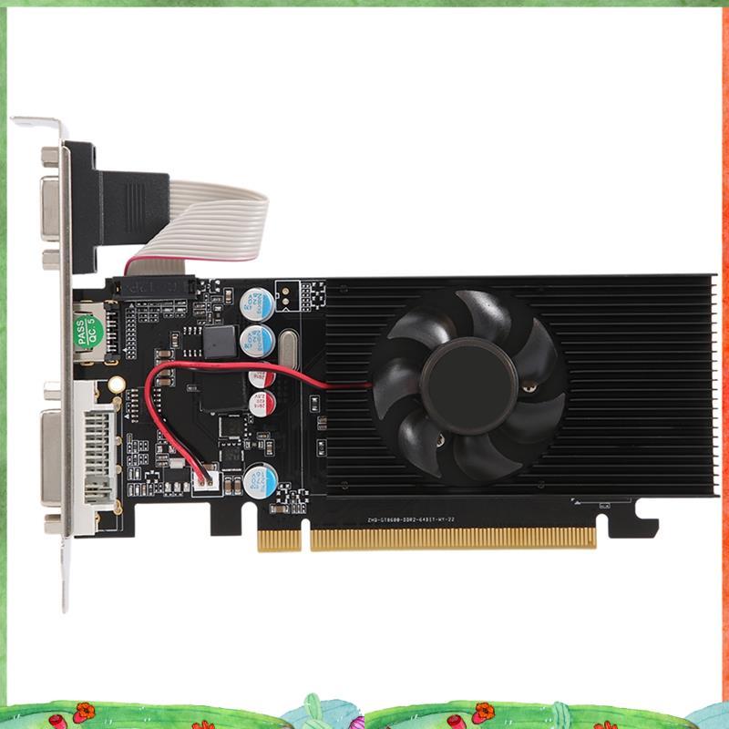 GT210 1GB DDR2 64Bit กราฟิกการ์ด PCIE 2.0 GPU - ใช้งานร่วมกับ DVI VGA Desktop Video Card