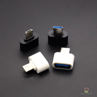 อะแดปเตอร์อ่านการ์ด USB สำหรับโทรศัพท์มือถือ OTG อะแดปเตอร์ USB2.0 เป็น Micro USB Type-C สำหรับ Android -CY