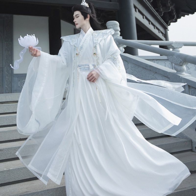 แหวนฟีนิกซ์มังกร Pei สำหรับ Hanfu ชายและหญิง สไตล์หรูหรา Wei Jin สีดำและขาว สวมใส่ง่ายทุกวัน Y264099