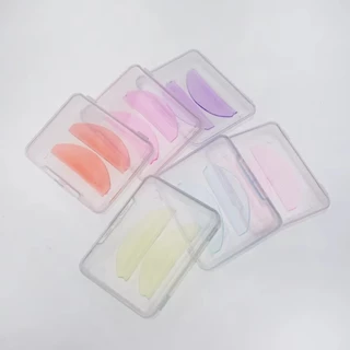 COOLSO Softening Lifting Lashes Rod Shield, Ultra Thin Reusable ซิลิโคน Eyelash Perm Pads, Eyelash Curler อุปกรณ์เสริม Applicator เครื่องมือ Self-Adhesive Eyelash Perm Curler