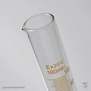 กระบอกตวงแก้ว Graduated Cylinder Glass กระบอกตวงปริมาตร
