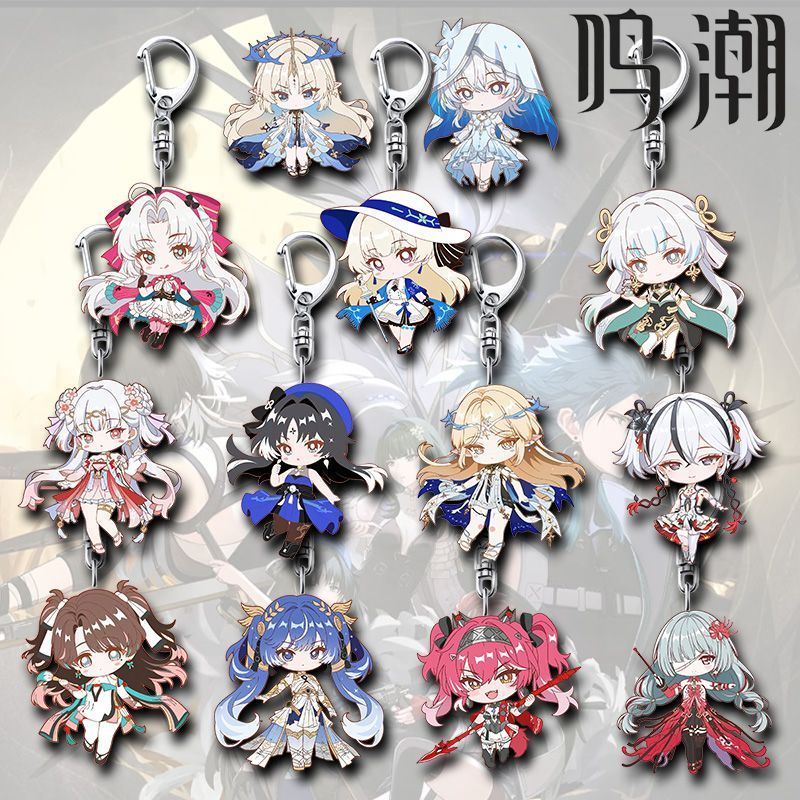 【พร้อมส่ง】wuthering waves wuthering waves figure wutheringwaves สินค้าอนิเมะและการ์ตูน 2 มิติ: พวงกุ