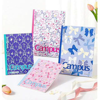 KOKUYO Campus notebook Katoki ribbon รุ่น Katoki ลายริบบิ้น มี 3 ขนาด: A5, B5 และแบบ Soft Ring ขนาด A6