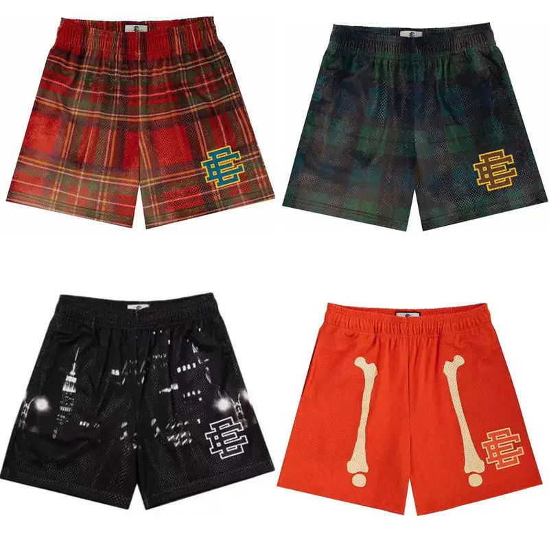 EE Eric Emanuel Basic Shorts กางเกงขาสั้นตาข่าย เหมาะสำหรับการออกกำลังกายและใส่สบายในฤดูร้อน