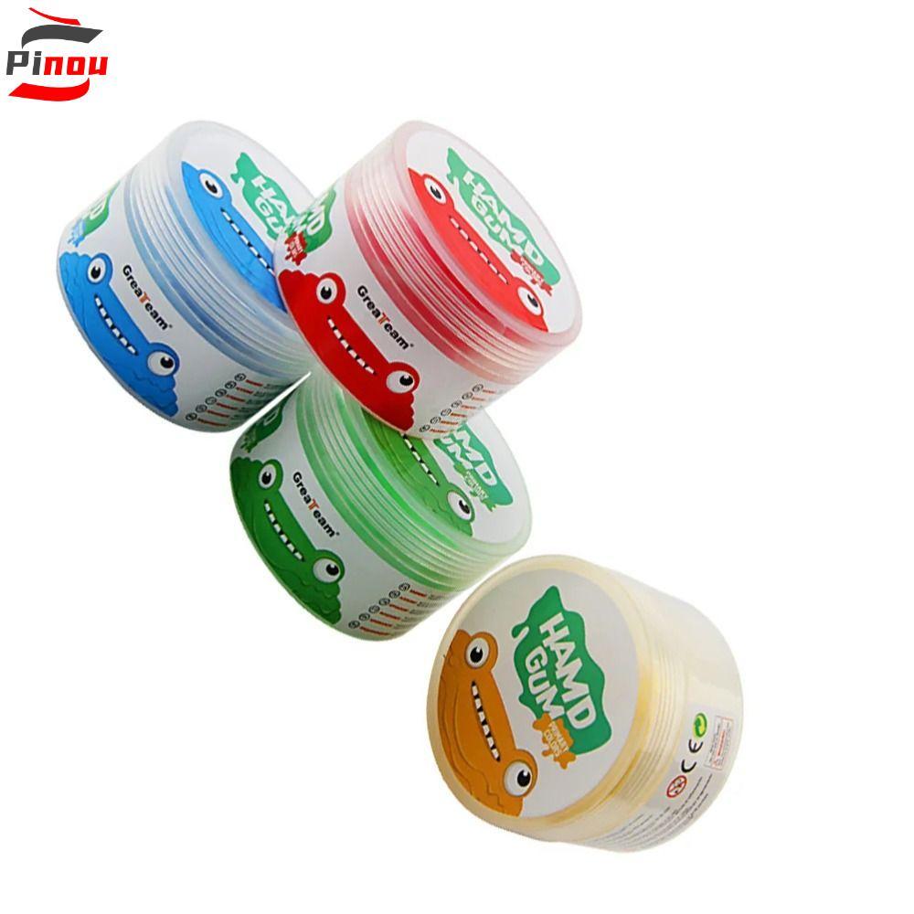 PINOU Finger Training Putty, 4 ชิ้น/เซ็ต Non-Sticky Hand Putty Squiz ของเล่น, Hand Strength Training