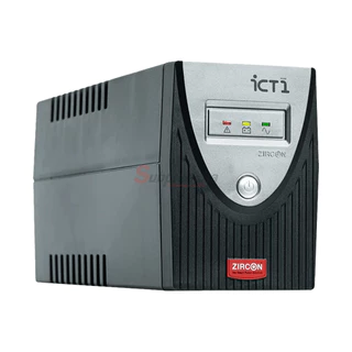 เครื่องสำรองไฟ UPS Zircon iCT1 800VA/480W