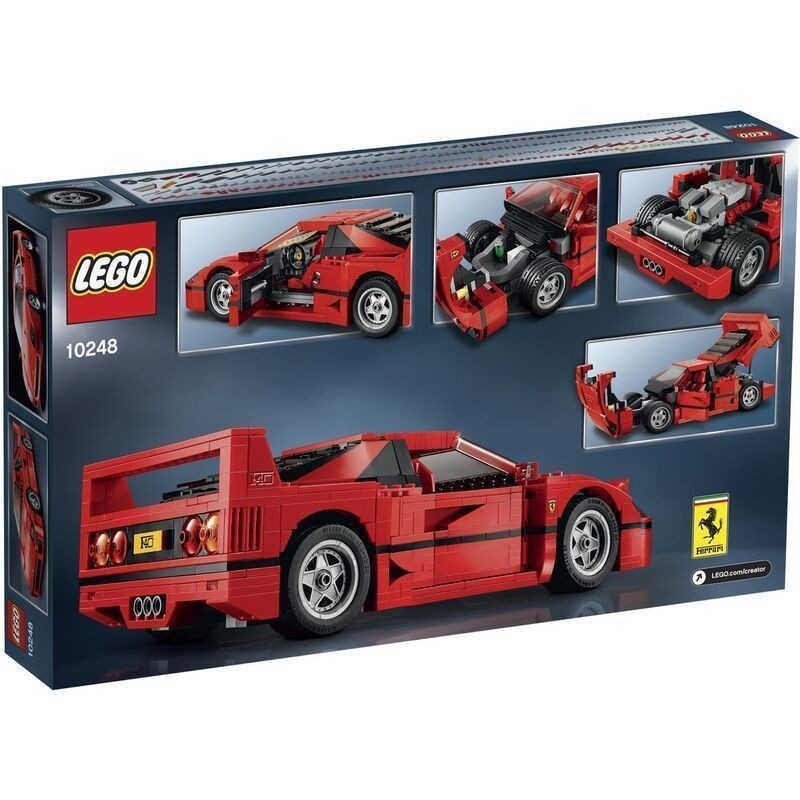 LEGO LEGO 10248 Creative Master Series Ferrari F40 ของเล่นบล็อกตัวต่อ Out of Print Collection 010002
