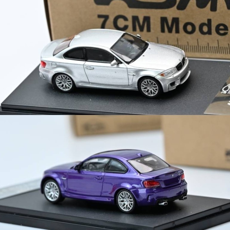 7 ซม.1/64 BMW 1M Coupe E82 ล้อแม็กรถDiecastรุ่นของเล่นของขวัญวันเกิด