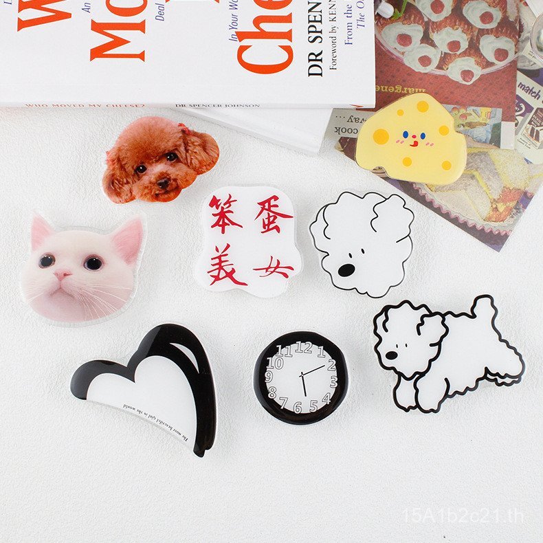 Surrender Piggy Shaped Epoxy Phone Holder Cat Cat Head Phone Holder Simple Stroke Phone Holder Airba