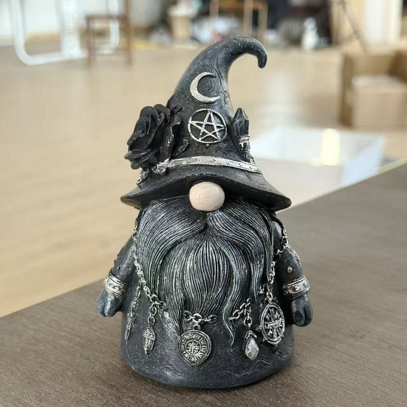 [Anyuan ที่โดดเด่น] ผลิตภัณฑ์ใหม่ Gothic Gnome Gothic Gnome Gothic Gnome งานฝีมือเรซินเดสก์ท็อปเครื่
