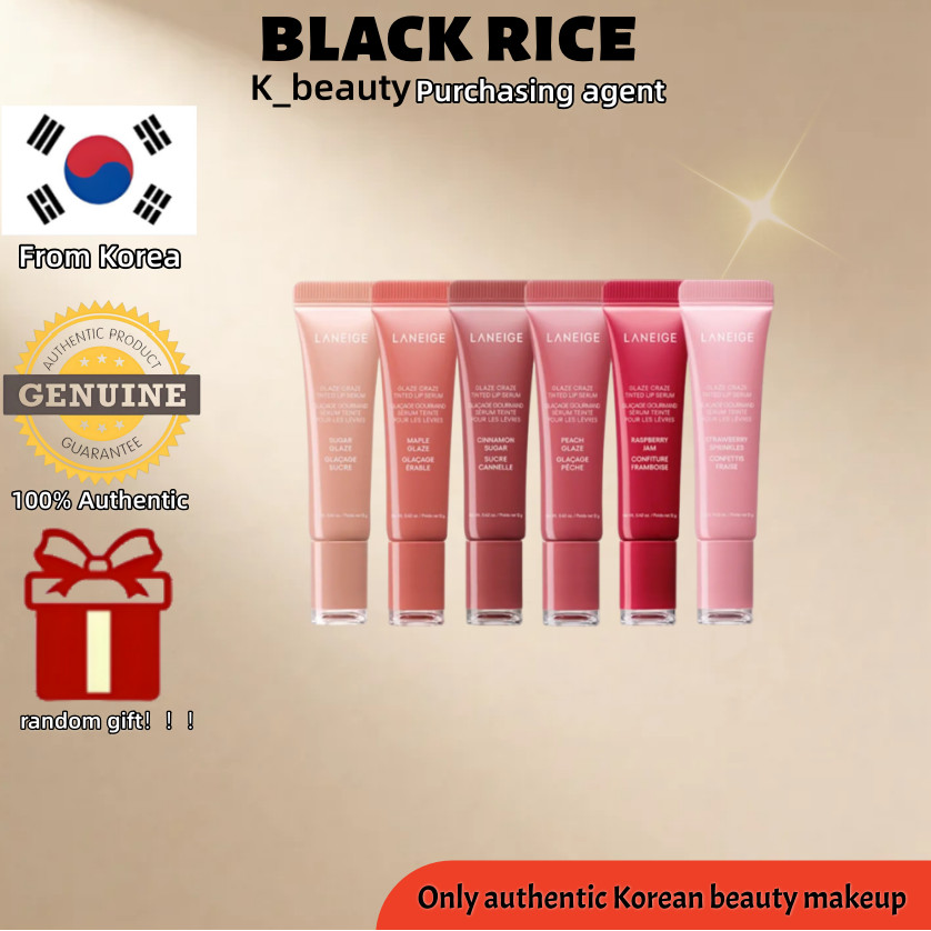 [LANEIGE] GLAZE CRAZE TINTED LIP SERUM 12g/Moisturizing and brightening lip color