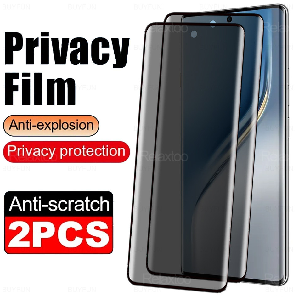 2 ชิ้นสําหรับ Magic V Vs Supreme V2s Vs2 V2 V3 Pro Vs3 V5 V พลิกความเป็นส่วนตัวโค้งกระจกนิรภัยขอบกาว