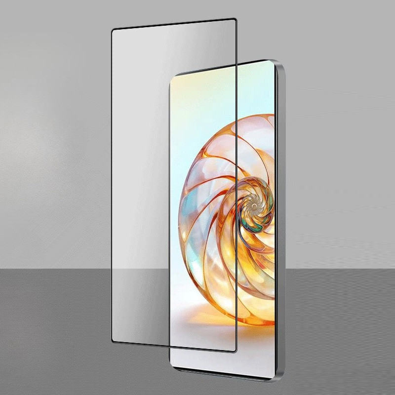 สําหรับ ZTE Nubia Z60 Ultra 9H Matte กระจกนิรภัยขอบสีดําคลุมทั้งหมดปกป้องหน้าจอ Z50 Z70 Z70s Ultra z