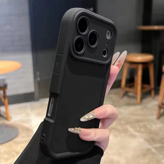 เคสไอโฟน For iPhone 18 Pro 17 16 11 15 14 12 Pro Max เคสไอโฟน 13 XR 8 7 Plus X XS Max เคสโทรศัพท์ ชนิด TPU สีพื้น สำหร