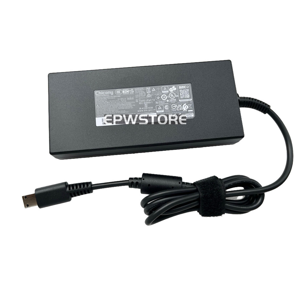 เครื่องชาร์จอะแดปเตอร์ AC ของแท้สําหรับ MSI Stealth 16Studio A13VG-064AU A13VG-065AU