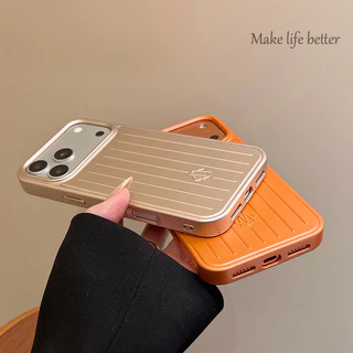 รูปแบบกระเป๋าเดินทางแฟชั่นเคสโทรศัพท์สําหรับ ไอโฟน 17 16 15 14 13 มือโปร สูงสุด กันกระแทกป้องกันการตกบางน้ําหนักเบาฝาครอบป้องกันหลายสีสําหรับใช้ประจําวันผู
