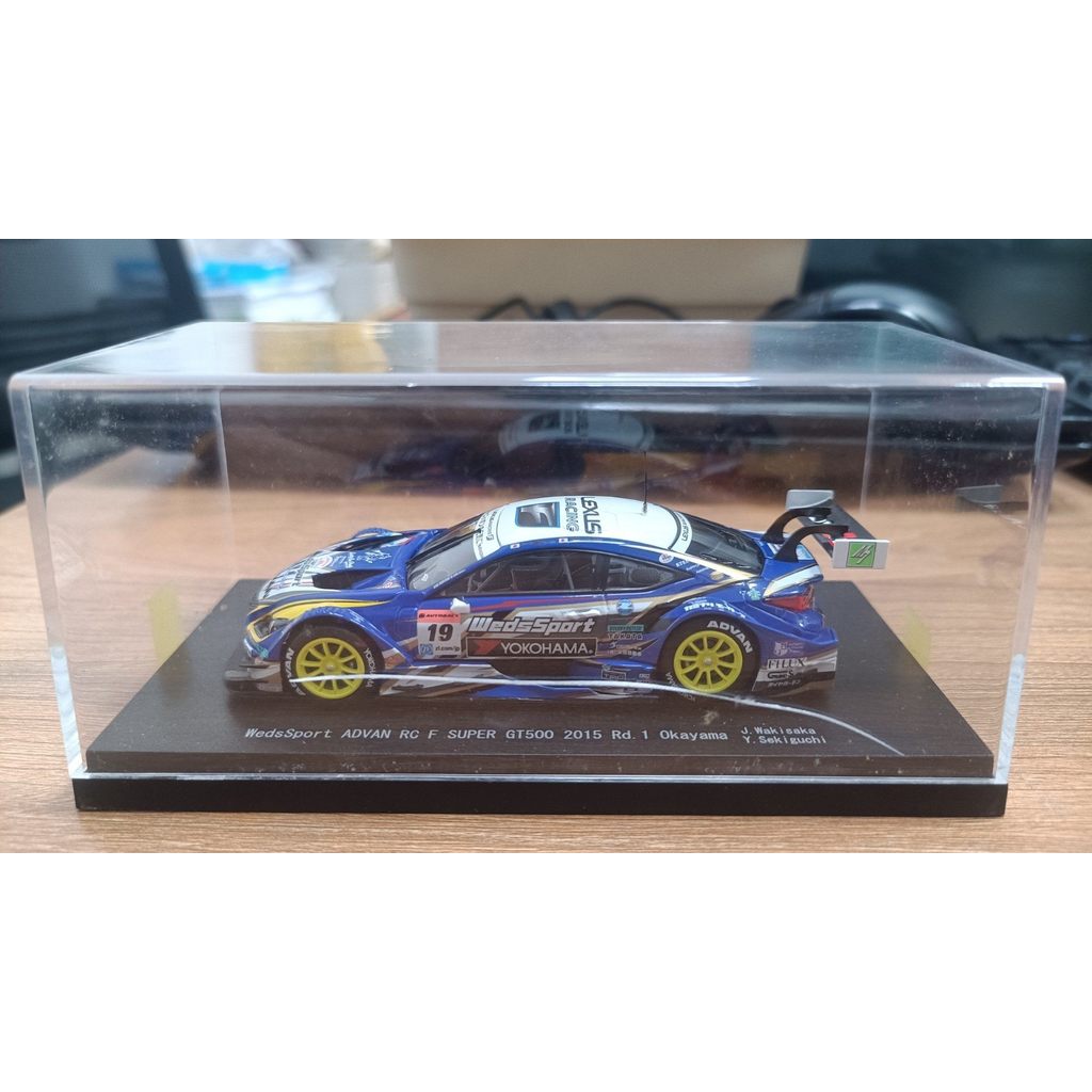 [Orphans] เคลียร์สต็อกส่งท้ายปีพิมพ์ 1/43 EBBRO LEXUS SUPER GT500 WedsSport ADVAN RC F SUPER GT500 2