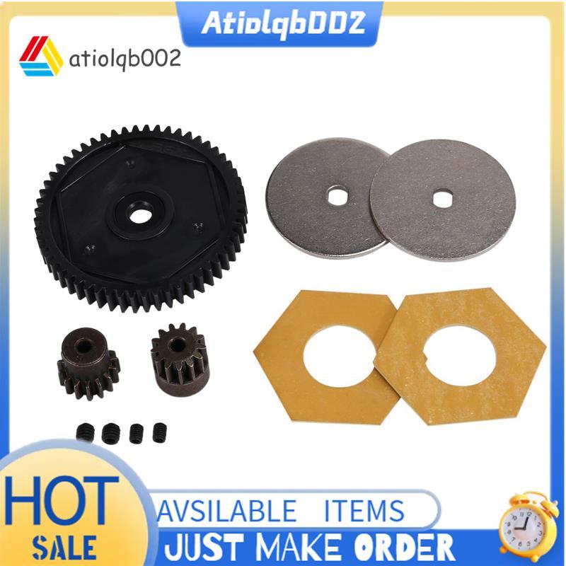 54T Spur Gear 13T & 15T เกียร์มอเตอร์สําหรับ SCX10 II 90046 90047 1/10 RC Crawler รถอะไหล่อัพเกรด,สี