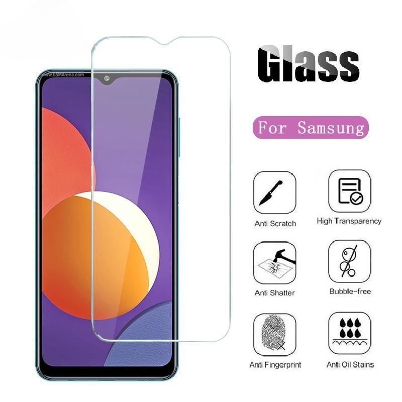 2 ชิ้นฟิล์มกระจกนิรภัยเหมาะสําหรับ Samsung Galaxy M22 M23 M53 M33 M13 M12 M52 M31 M51 M32 M31s M32 M