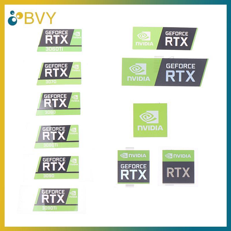 BVY RTX 3090TI 3080TI 3070 3060 ป้ายการ์ดกราฟิกแล็ปท็อปแบบตั้งโต๊ะ