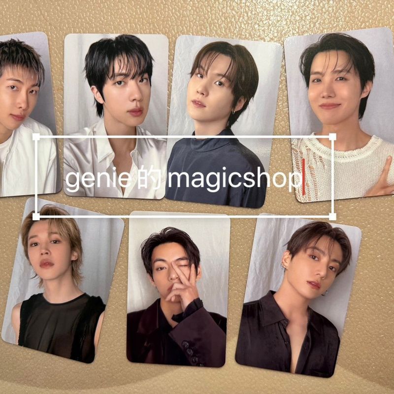 Bts bts bts Touring ARIRANG Field Weekly Card โซนการ์ด j