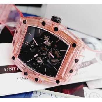 นาฬิกาผู้ชาย นาฬิกาอเนกประสงค์ เทปยาง นาฬิกาซิลิโคนใส GW0203G1 GW0203G2 GW0203G3 GW0203G4 GW0203G5 G