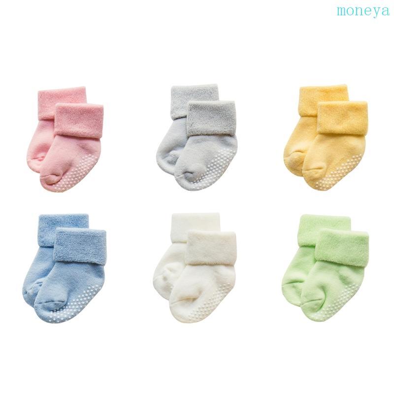 Mya ถุงเท้าหลวมถุงเท้าเด็ก Combed Cotton Non-slip Dispensing ถุงเท้าชั้นเด็ก