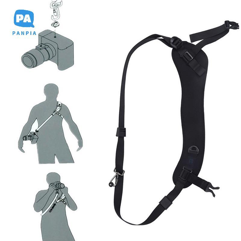 [NBI] Quick Release Anti-Slip Soft Camera Strap Belt ไหล่สลิงคอสําหรับ EOS 5D4 7D 6D 200DII 850D 90D
