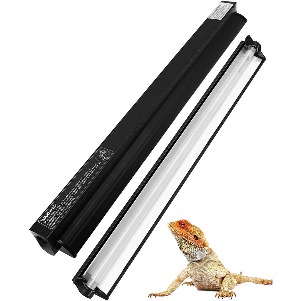 8W T5 HO UVB สัตว์เลื้อยคลานชุดติดตั้ง, Terrarium Hood Light พร้อมสัตว์เลื้อยคลาน Desert UVB 10.0 หล