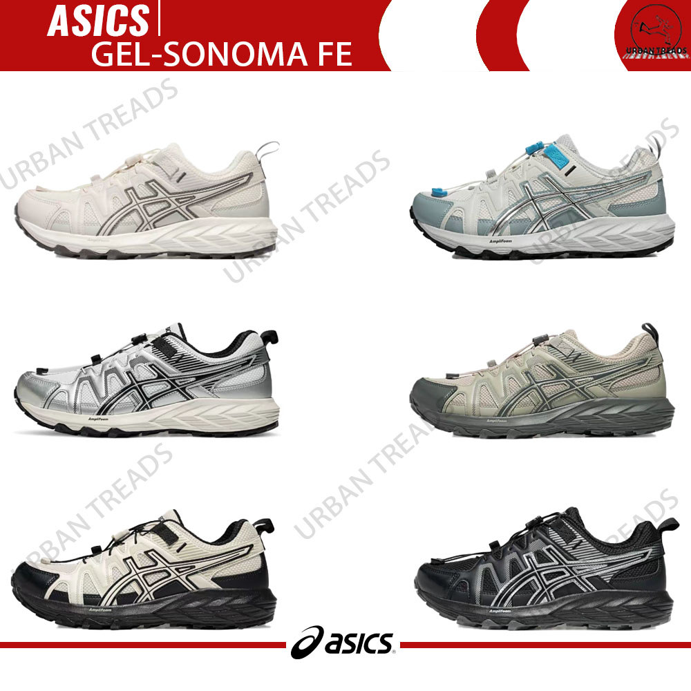 แท้/มีพร้อมส่ง + Preorder👉【ASI GEL-SONOMA FE】ชาย/หญิง รองเท้าผ้าใบ รองเท้าวิ่งลำลอง รุ่น - 1011B999-