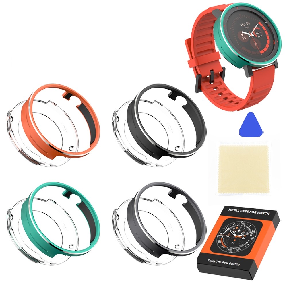 เคสป้องกันโลหะสําหรับ CMF BY NOTHING Watch Pro 3, ฝาครอบสมาร์ทวอทช์กันรอยขีดข่วนและแรงกระแทกสไตล์มินิมอล