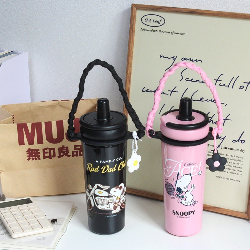 [SNOOPY] Ceramic Liner 316 Stainless Steel Thermos Cup 720ML CK-4378 [SK]