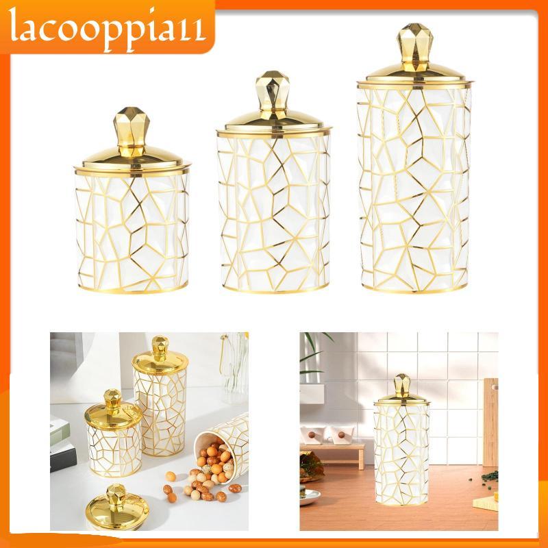 [lacooppia11] PP Hermetic Coffee Bean Canister โถเก็บอาหารสุญญากาศสําหรับห้องครัวชาน้ําตาลคุกกี้ออแก