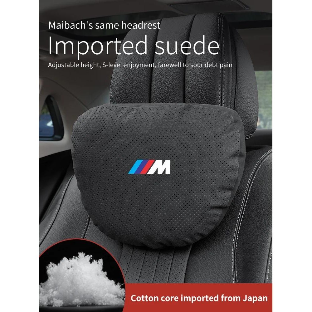BMW M X1 X3 X5 X6 X7 E36 E39 E46 E87 E90 E92 F10 F15 F20 F25 F30 รถ Headrest คอสนับสนุนที่นั่งเบาะเอ