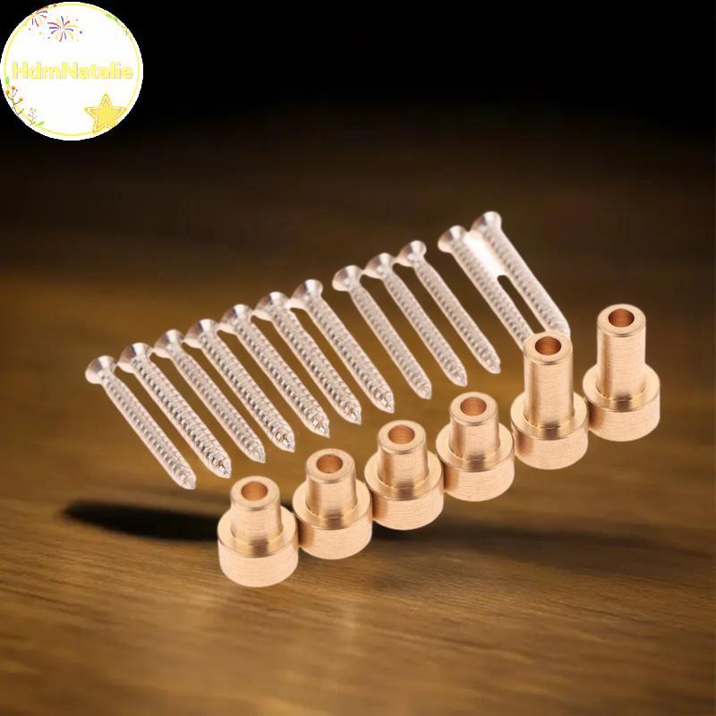 HdmNatalie 1 ชุด MN82 LC79 เปลือกรถทองเหลืองยกคอลัมน์ความสูงวงเล็บสําหรับ 1/12 ดัดแปลงล้อใหญ่อะไหล่พ