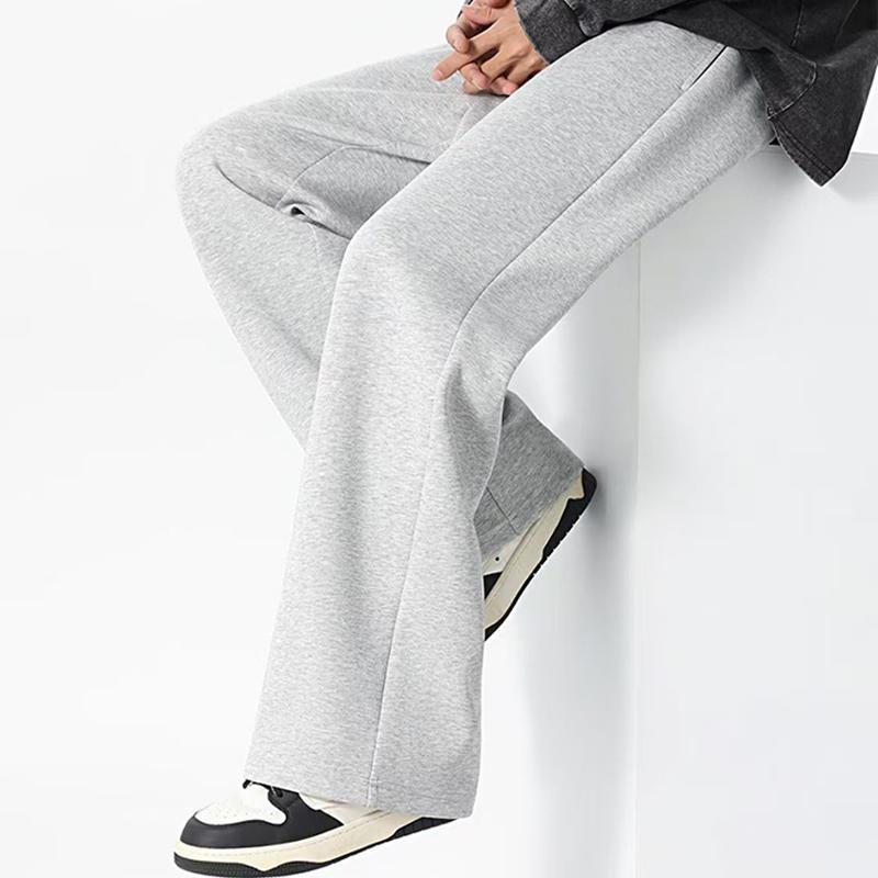 กางเกงวอร์มสปอร์ตทรงหลวมสีเทา ทรงหลวม ทรงหลวม ทรงหลวม กางเกงขายาวทรงหลวม ทรงหลวม เทรนด์ใหม่ ฤดูใบไม้ผลิ 2025 - รูปที่ 2