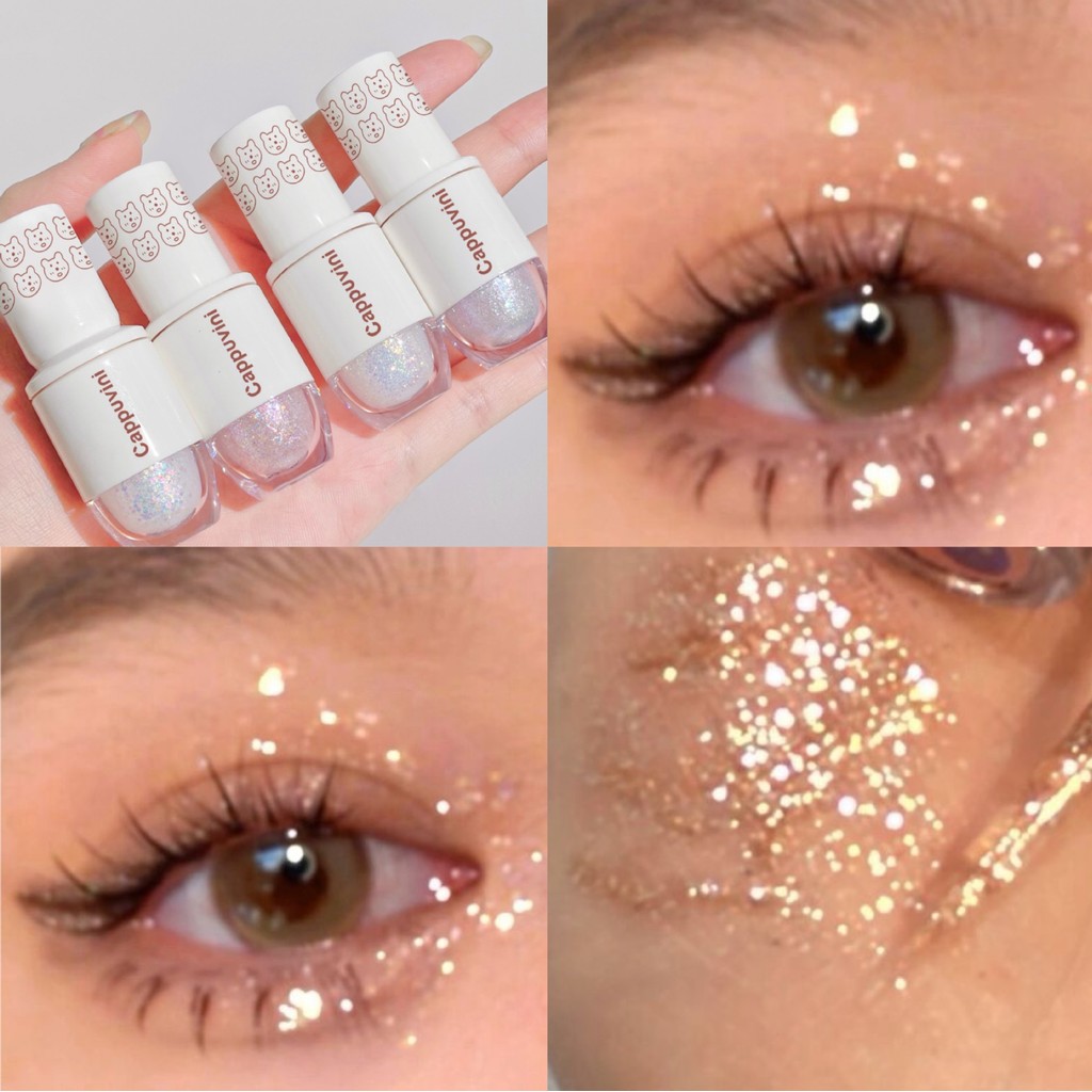 Liquid Eyeshadow Liquid Lying Silkworm Eye Corner Brightening Pearl Glitter Sequin Eye Makeup