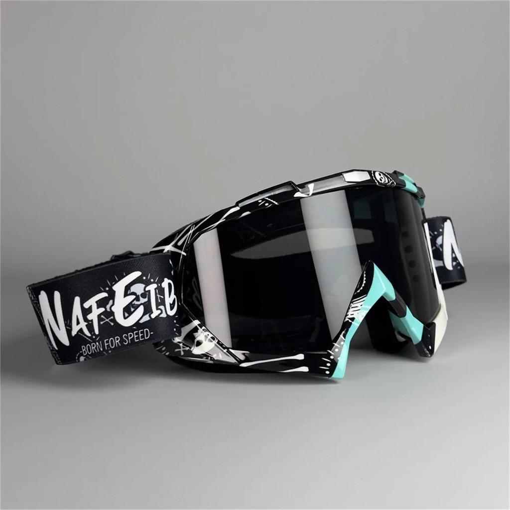Motorcycle Goggles for Men. Off-road Sunglasses. Safety Protection. MX Night Vision Helmet Visor. Re