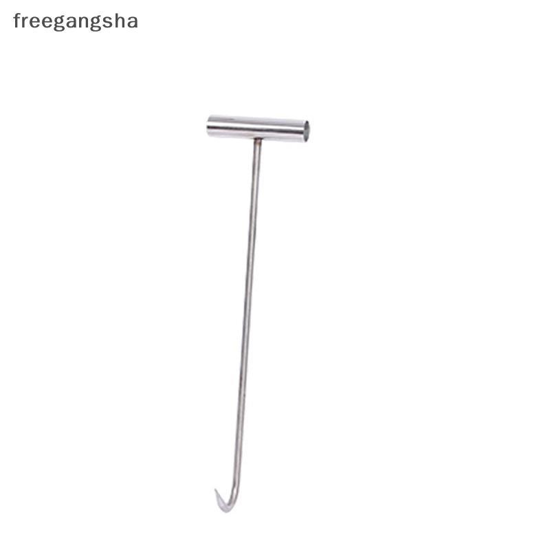 [FREG] ครัวไส้กรอกเบคอนการประมวลผลเนื้อ T ตะขอ T-Handle เนื้อ Boning Hook สําหรับห้องครัว Butcher Sh