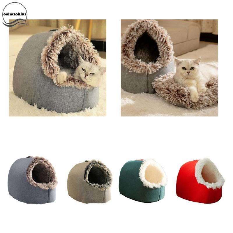 Ooh Durability Softable Pet House Indoor Pet Sleep House Washable Cat Caves