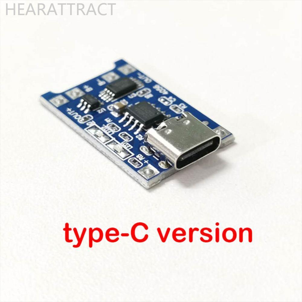 HEARATTRACT 3.7V แบตเตอรี่ลิเธียม Charger ป้องกัน 5V 1A 2A Li-ion Lipo แบตเตอรี่ชาร์จป้องกัน Two-in-